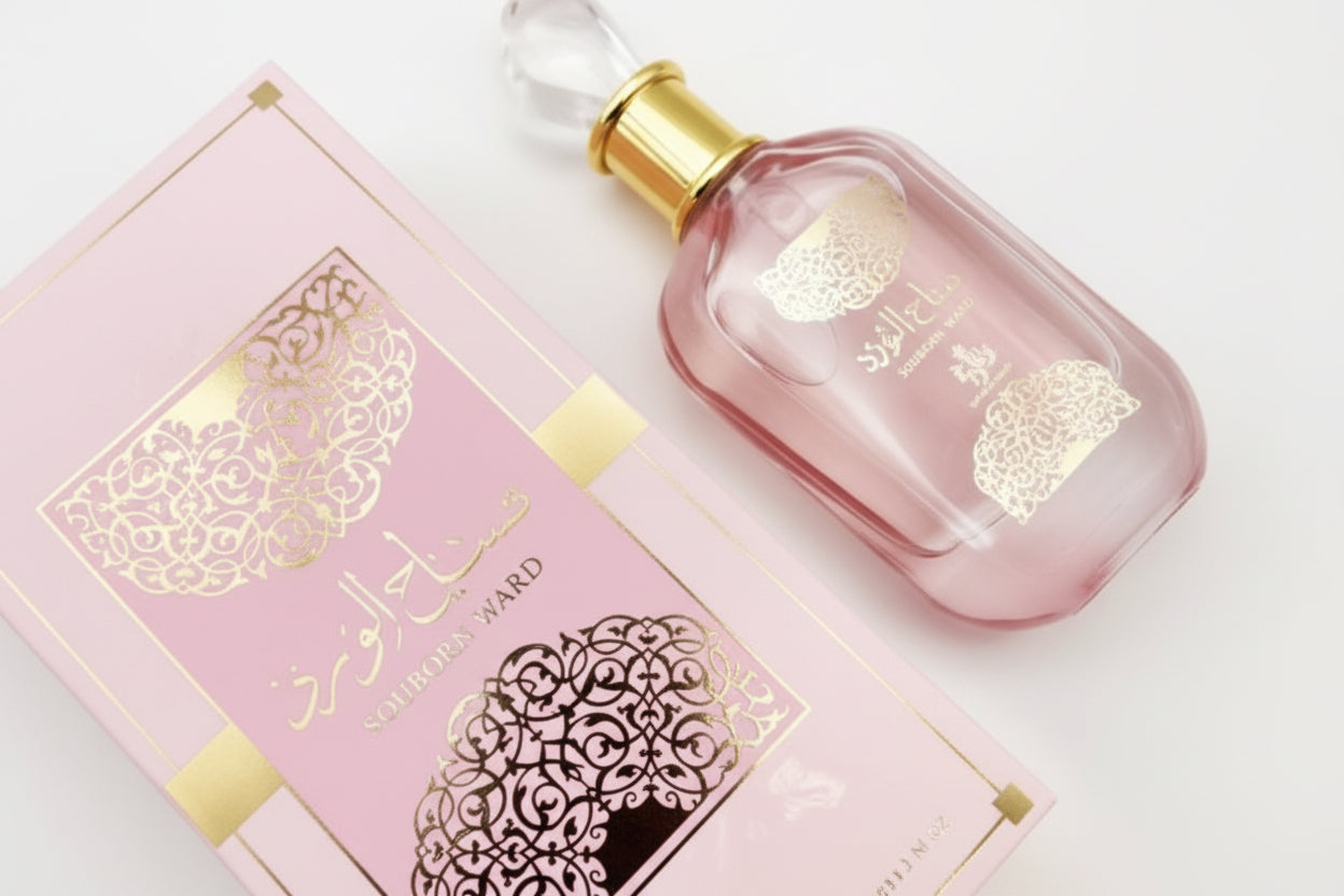 Al Wataniah Sabah Al Ward Sugar EDP 100ml | Oriental Gourmand Feminino