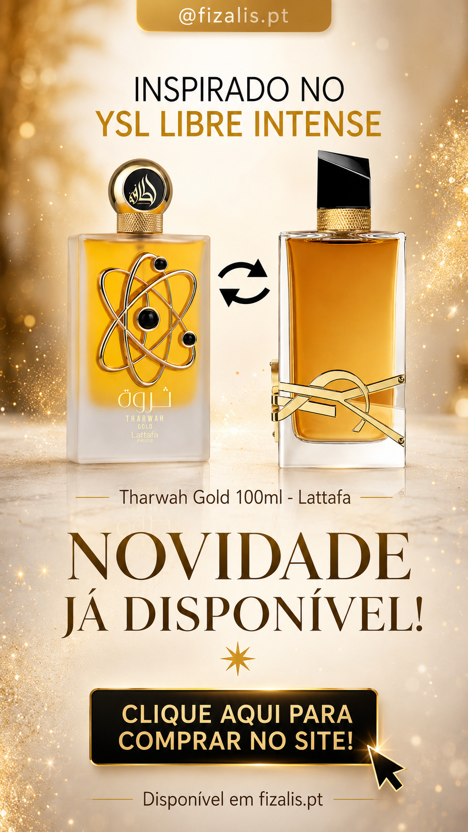 Tharwah Gold 100ml - Lattafa