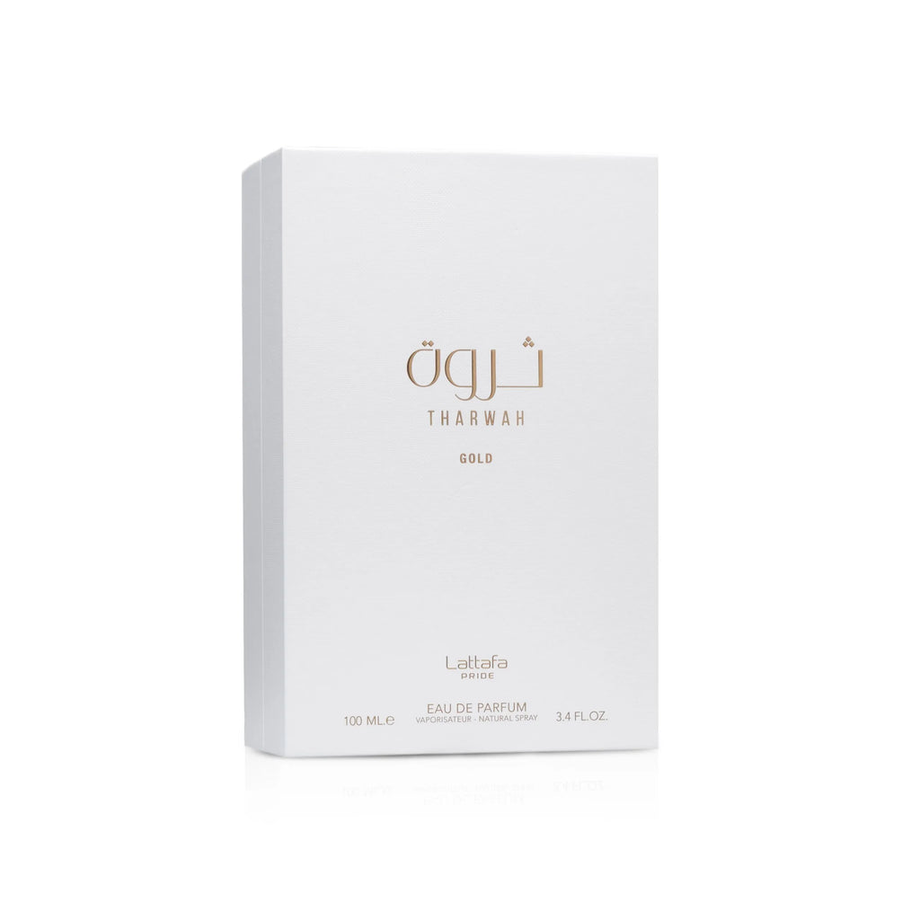 Lattafa Tharwah Gold Kit | Eau de Parfum 100ml Feminino