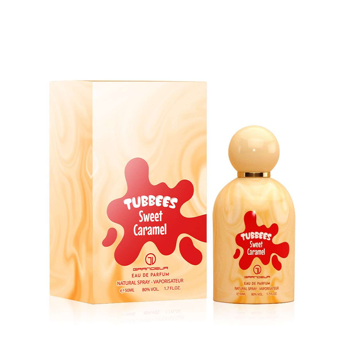 Tubbees Sweet Caramel | Eau de Parfum 50ml Caixinha
