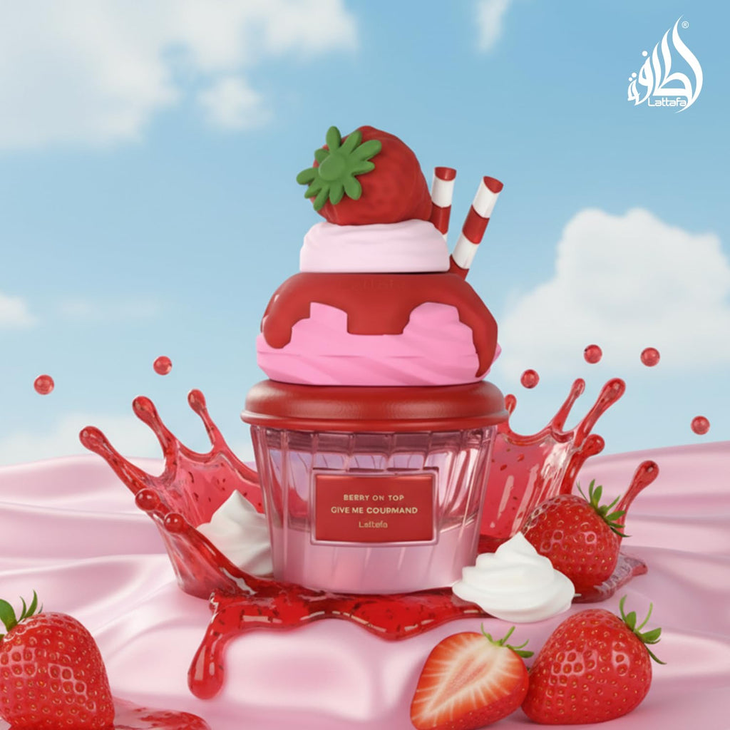 Lattafa Berry on Top Give Me Gourmand 70ml