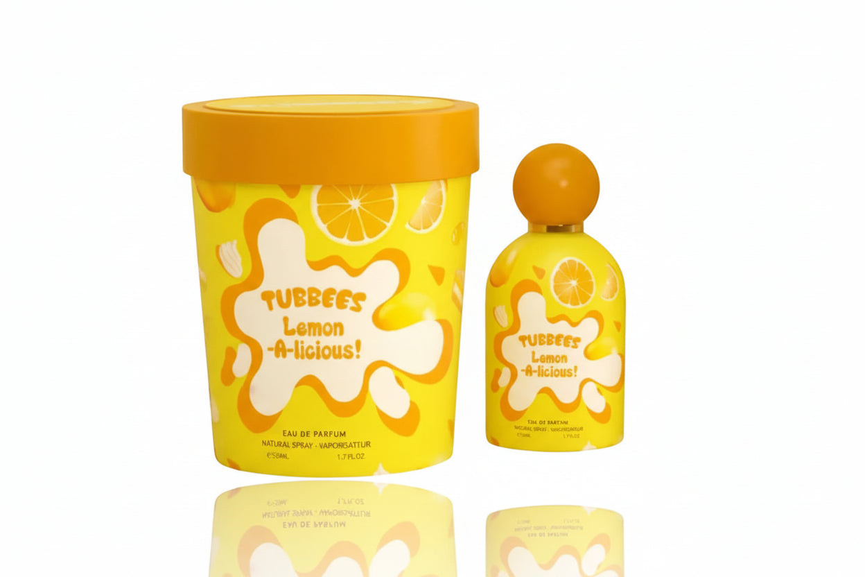 Tubbees Lemon-A-Licious | Eau de Parfum 50ml Pote