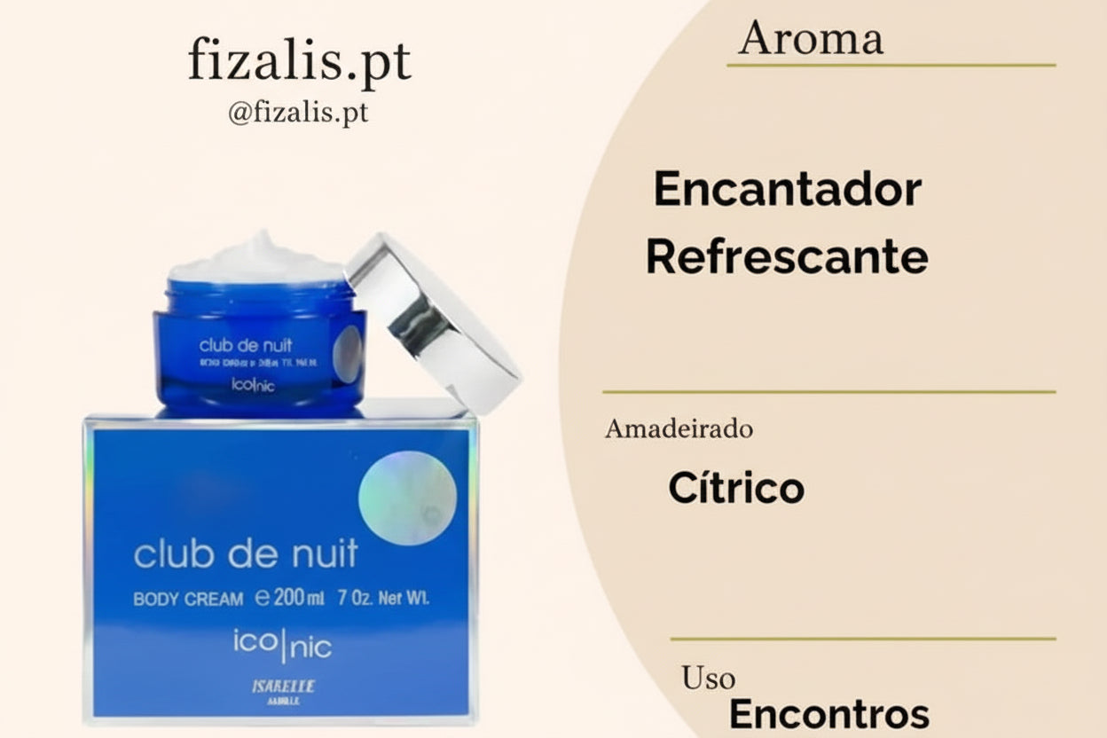 Isabelle La Belle Pasta Hidratante Club de Nuit Iconic 200ml