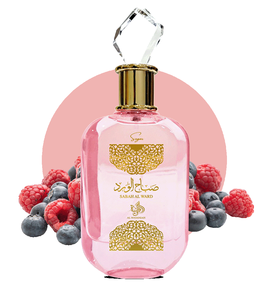 Al Wataniah Sabah Al Ward Sugar EDP 100ml | Oriental Gourmand Feminino