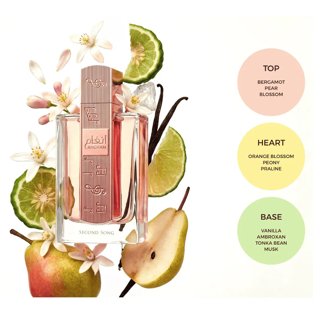 Lattafa Angham Second Song | Eau de Parfum 100ml Feminino
