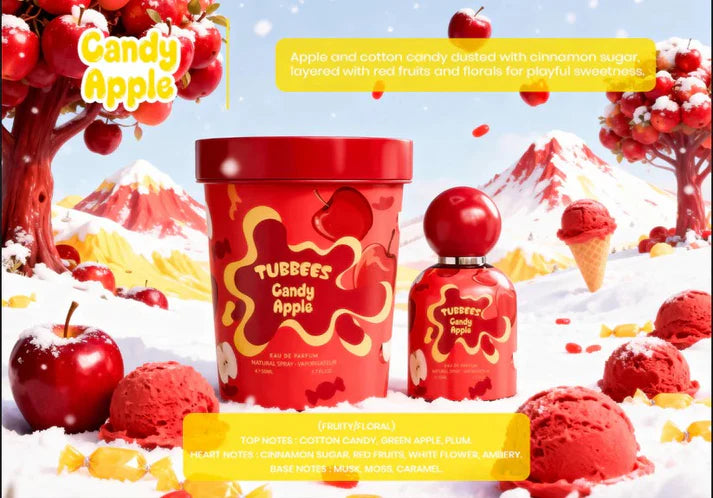 Tubbees Candy Apple | Eau de Parfum 50ml Pote