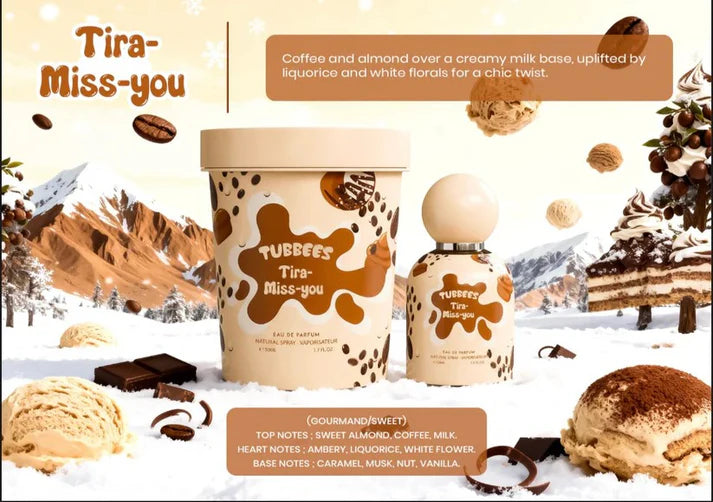 Tubbees Tira-Miss-You | Eau de Parfum 50ml Pote