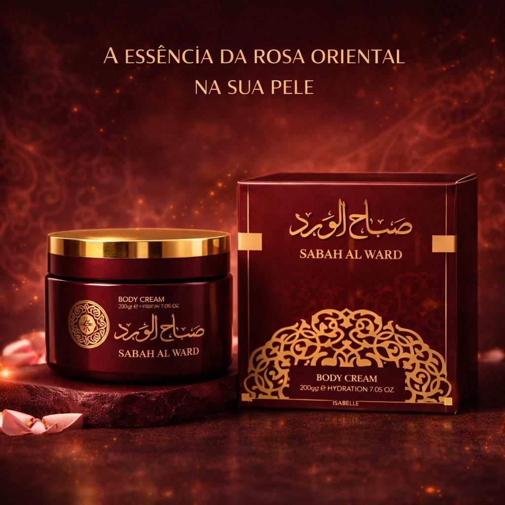 Isabelle La Belle Pasta Hidratante Sabah Al Ward l 200ml