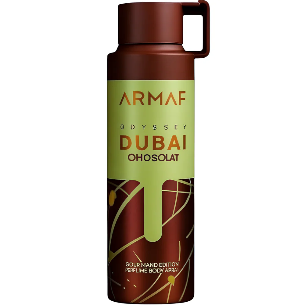 Armaf Odyssey Dubai Chocolate Body Splash Castanho | 250ml